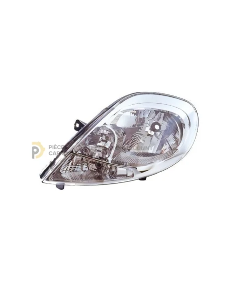 Phare gauche H4 [Blanc] pour OPEL VIVARO I (2006-2014)