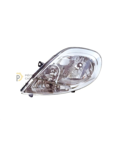 Phare gauche H4 [Blanc] pour OPEL VIVARO I (2006-2014)