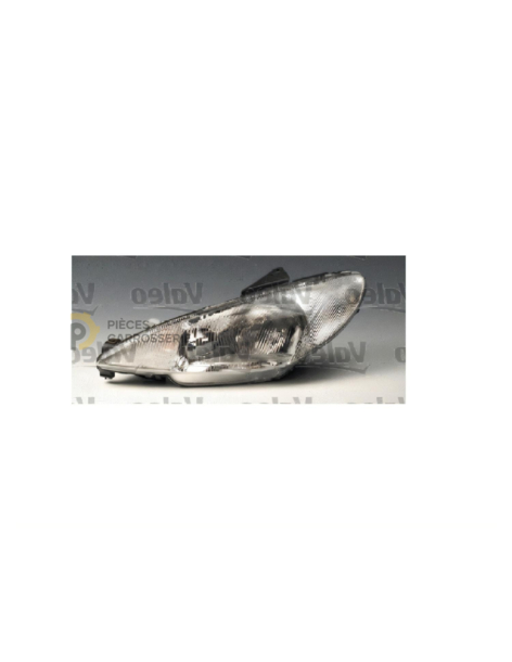 Phare gauche H4 Valeo pour PEUGEOT 206 (1998-2009)