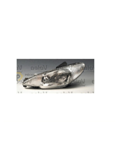 Phare gauche H4 Valeo pour PEUGEOT 206 (1998-2009)