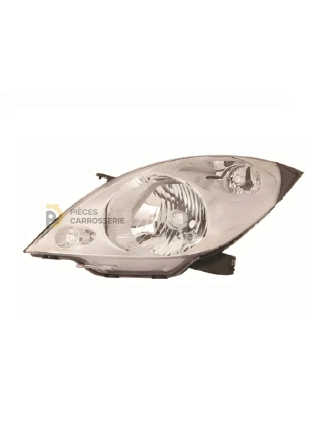 Phare gauche H4 CHEVROLET SPARK M300 2010-2012 - Électrique