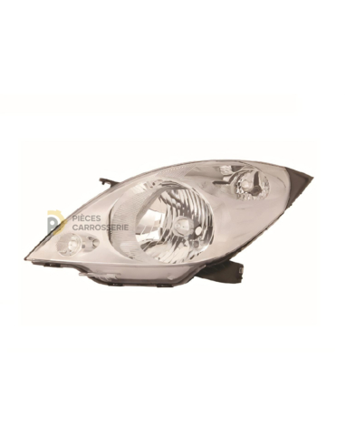 Phare gauche H4 CHEVROLET SPARK M300 2010-2012 - Électrique