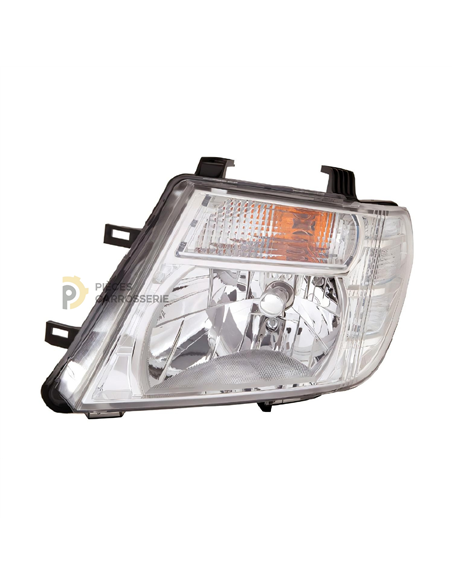 Phare gauche H4 électrique pour NISSAN NAVARA & PATHFINDER I