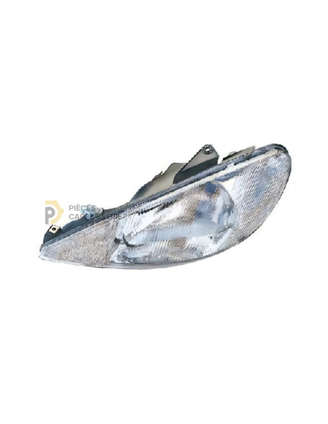 Phare gauche H4 pour PEUGEOT 206 (09/98-02/09) - Électrique
