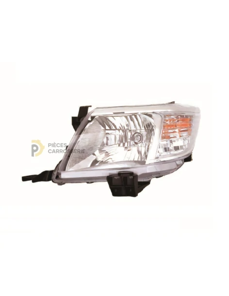 Phare gauche H4 pour Toyota Hilux Pick-Up IV (2012-2016)