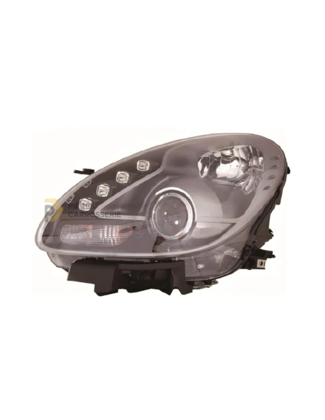Phare gauche H7+H1 [Noir] pour ALFA ROMEO GIULIETTA 2010-2016