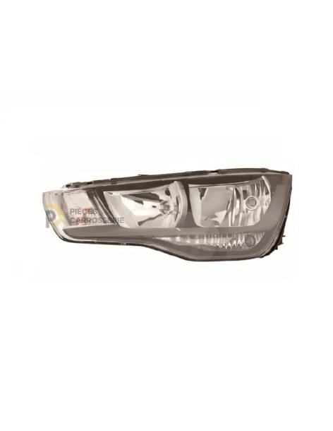 Phare gauche H7+H1 AUDI A1 I (09/2010-10/2014) réglable