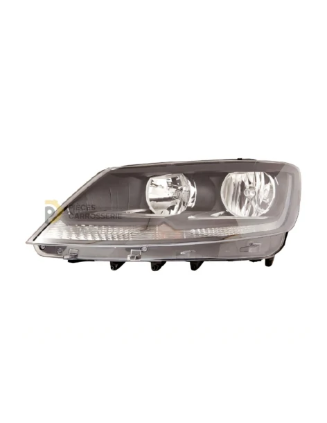 Phare gauche H7+H15 noir SEAT Alhambra II (2010+) 