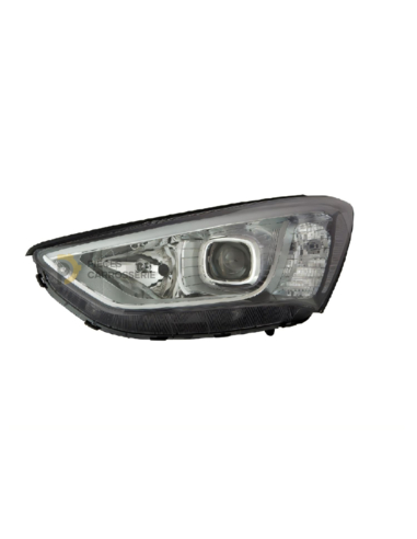 Phare gauche H7+H7 LED pour Hyundai Santa Fe III depuis 2012