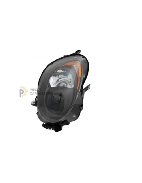 Phare gauche H7+H7 noir pour ALFA ROMEO MITO (09/2008-12/2016)
