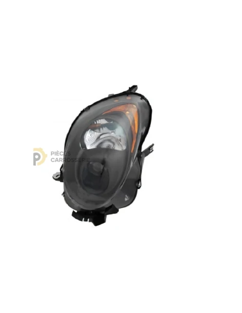 Phare gauche H7+H7 noir pour ALFA ROMEO MITO (09/2008-12/2016)