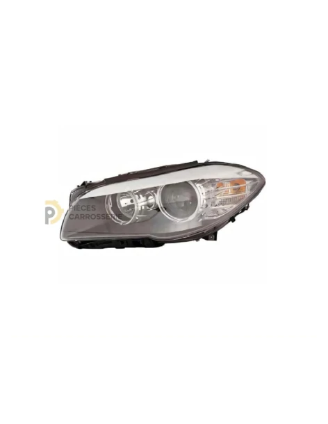 Phare gauche H7+H7+PY24W BMW Série 5 F10/F11 (10-13)