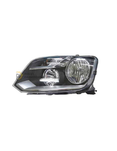 Phare gauche noir manuel VW Amarok 2013 - compatibilité H1/H7