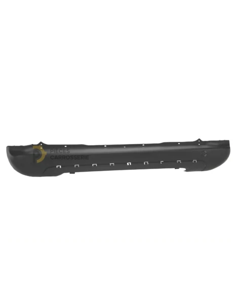 Pare-chocs arrière central noir avec trous enjoliveur PEUGEOT Partner II