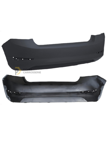 Pare-chocs arrière SKODA FABIA III 18-21 - Sans apprêt