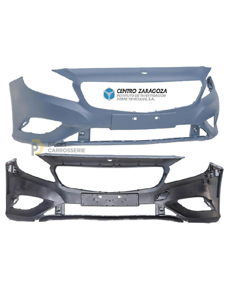 Pare-chocs avant à peindre MERCEDES W176 Classe A III 2012-2015