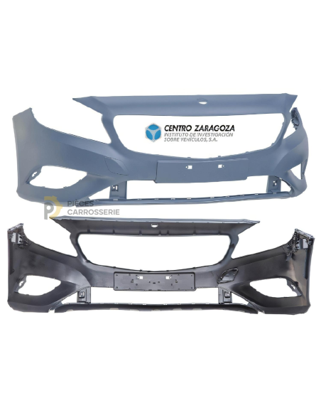 Pare-chocs avant à peindre MERCEDES W176 Classe A III 2012-2015