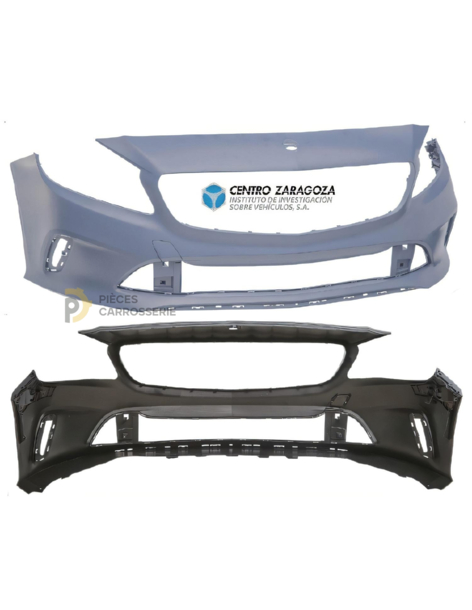 Pare-chocs avant à peindre MERCEDES W176 Classe A III 09/15-02/18 2