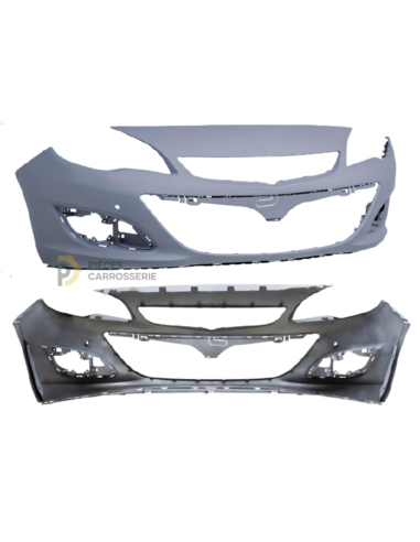 Pare-chocs avant à peindre OPEL ASTRA J 5 portes (08/12-09/15)