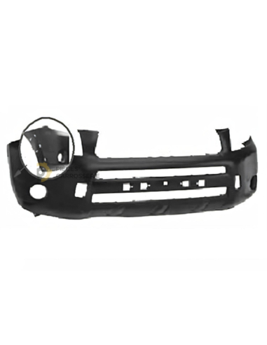 Pare-chocs avant à peindre Toyota RAV 4 III avec trous