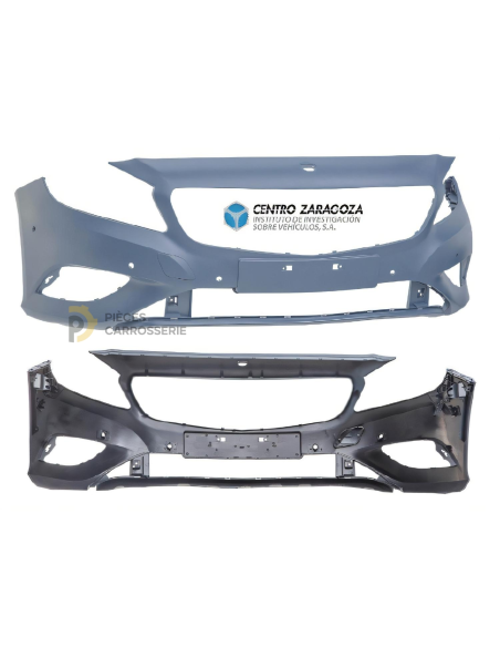 Pare-chocs avant à peindre MERCEDES W176 Classe A III 09/12-08/15