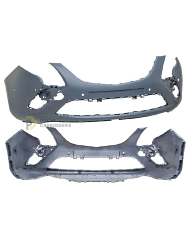 Pare-chocs avant à peindre pour OPEL ZAFIRA C Tourer 2011-2016