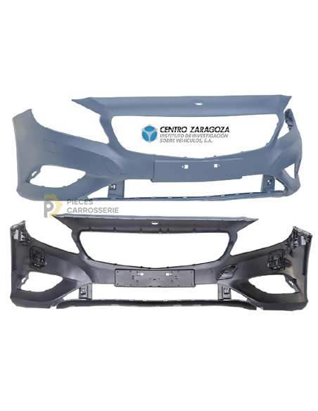 Pare-chocs avant à peindre pour MERCEDES W176 classe A III