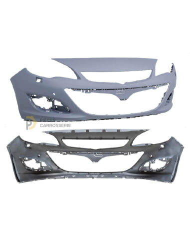 Pare-chocs avant à peindre OPEL ASTRA J 5 portes (08/12-09/15)