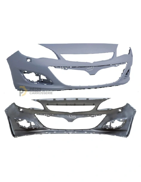 Pare-chocs avant à peindre pour OPEL ASTRA J 5 portes 2012-2015