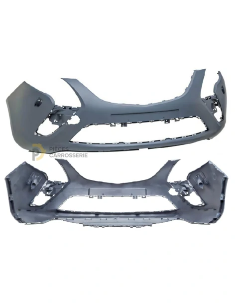 Pare-chocs avant à peindre pour OPEL ZAFIRA C (11/2011-09/2016)