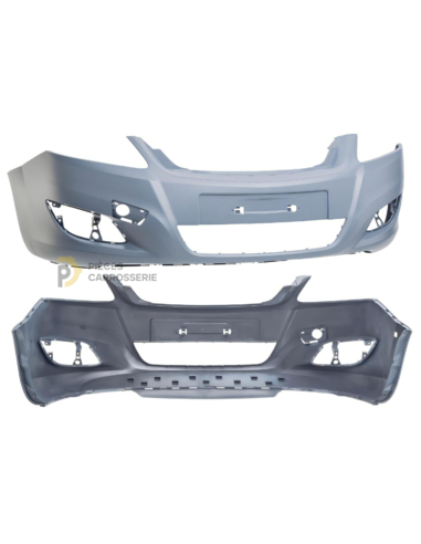 Pare-chocs avant à peindre OPEL ZAFIRA B (2008-2011)