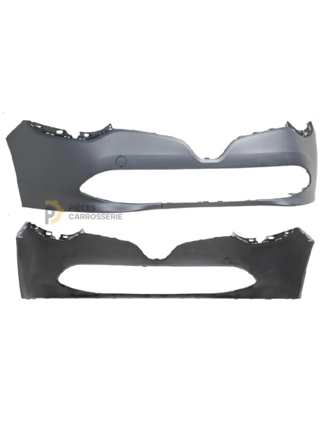 Pare-chocs avant à peindre RENAULT CLIO IV phase 1 2012-2016 2