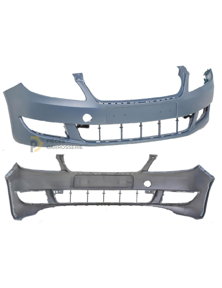 Pare-chocs avant à peindre SKODA ROOMSTER 2010-2015