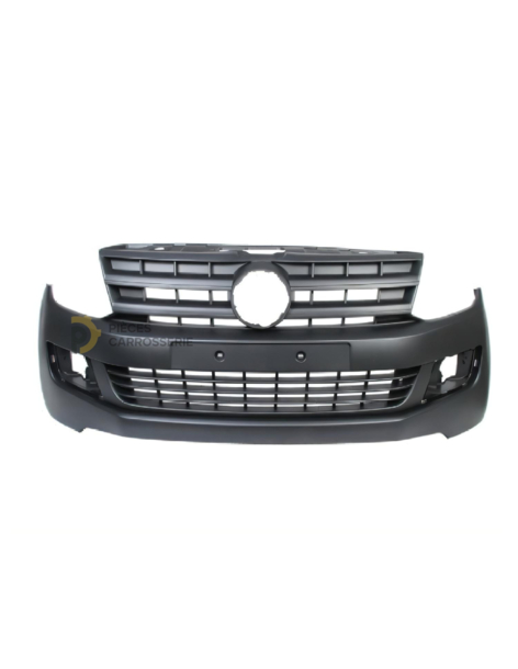 Pare-chocs avant gris VOLKSWAGEN AMAROK (09/2010) nu