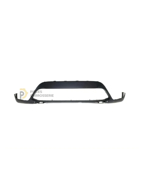 Pare-chocs avant inférieur noir BMW X1 F48 10/2015-03/2020