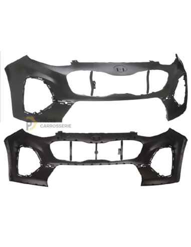 Pare-chocs avant noir KIA SPORTAGE IV (QL) - 07/2018 à 12/2021