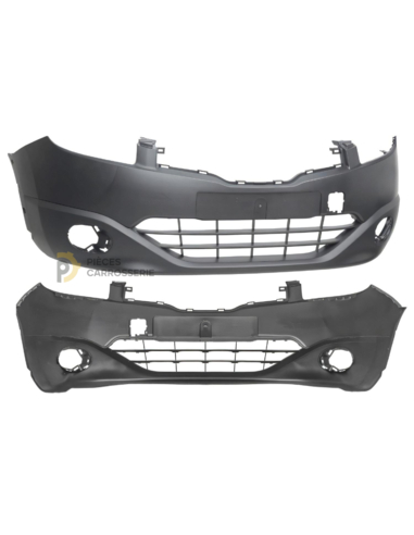 Pare-chocs avant noir NISSAN QASHQAI I et +2 (2010-2014)
