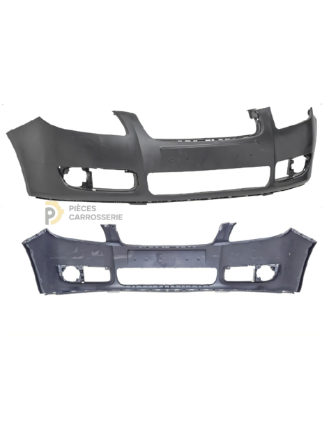 Pare-chocs avant Noir SKODA ROOMSTER 03/06-03/10 sans grille 2