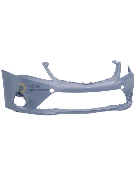 Pare-chocs avant noir Toyota Avensis III (2012-2015) nu