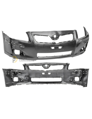 Pare-chocs avant TOYOTA AVENSIS II 2006-2008 - Nu, sans sigle