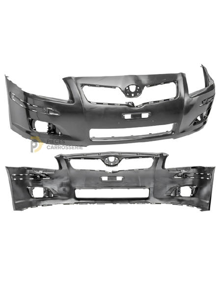 Pare-chocs avant TOYOTA AVENSIS II 2006-2008 - Nu, sans sigle
