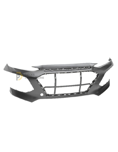 Revêtement pare-chocs avant supérieur noir pour HYUNDAI KONA