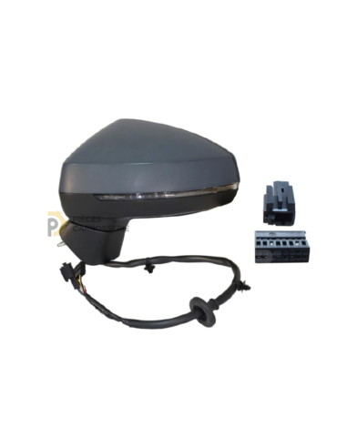 Rétroviseur gauche électrique Audi A3 III chauffant + feu 3/5ptes