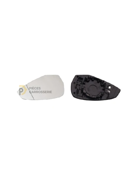 Glace gauche chauffante grand angle pour rétroviseur AUDI A4 V