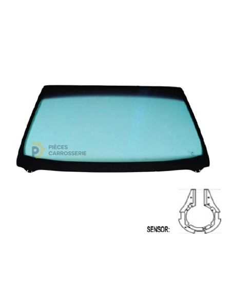 Pare-brise teinté vert acoustique AUDI A6 IV & III 2008-2015