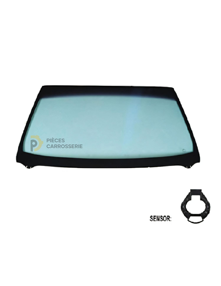 Pare-brise teinté vert acoustique AUDI A6 IV & III 2008-2015