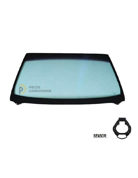 Pare-brise teinté vert acoustique AUDI A6 IV & III 2008-2015