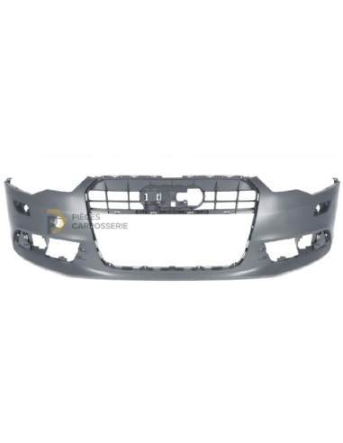 Pare-chocs avant à peindre pour AUDI A6 IV et A6 Avant 2011-2015