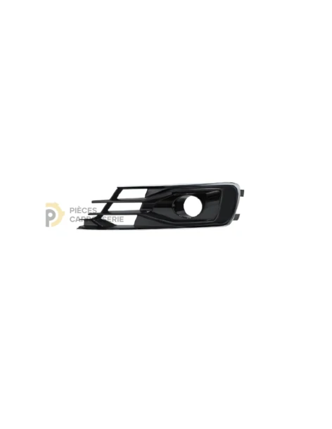Grille avant noire + chrome pour AUDI A6 IV et A6 Avant