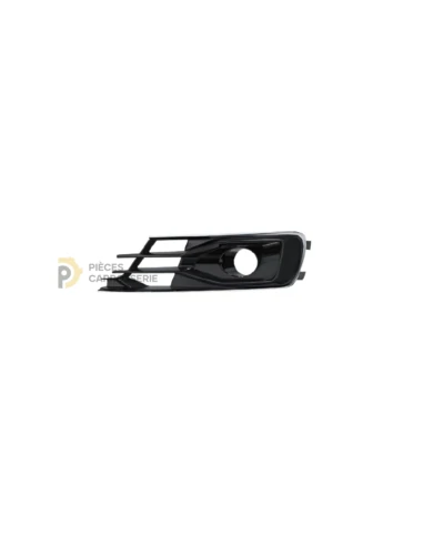 Grille avant noire + chrome pour AUDI A6 IV et A6 Avant
